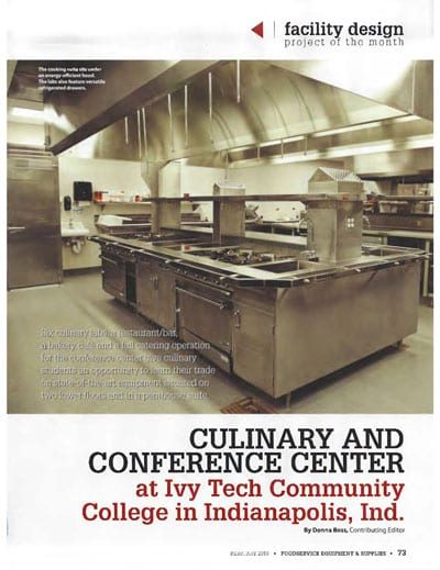 FE&S magazine

2013

facility design of the month

Highlights Ivy Tech Culinary School and Conference Center in Indianapolis, IN.

read more >>